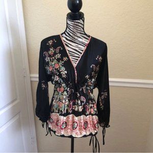 European Silk Top Size Small